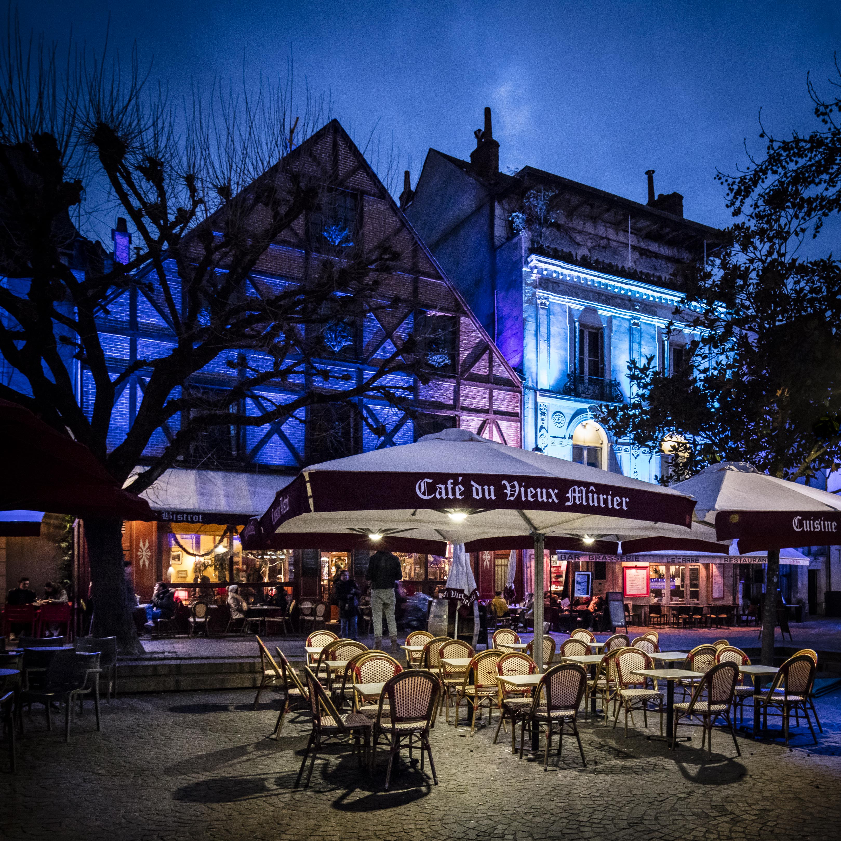 Le vieux Murier, place Plumerau - Janvier 2019