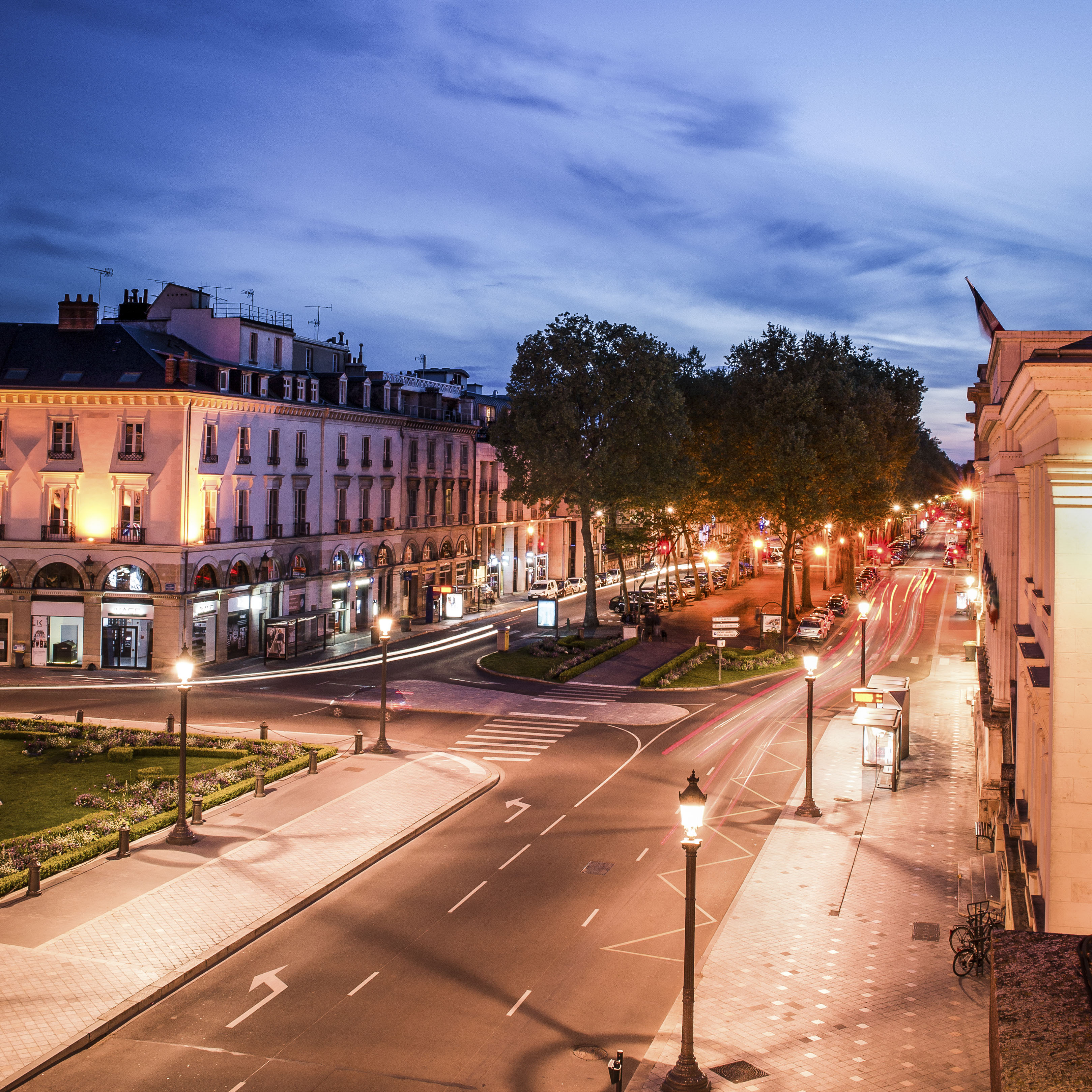 Place Jean Jaurès et boulevard Béranger - Avril 2015