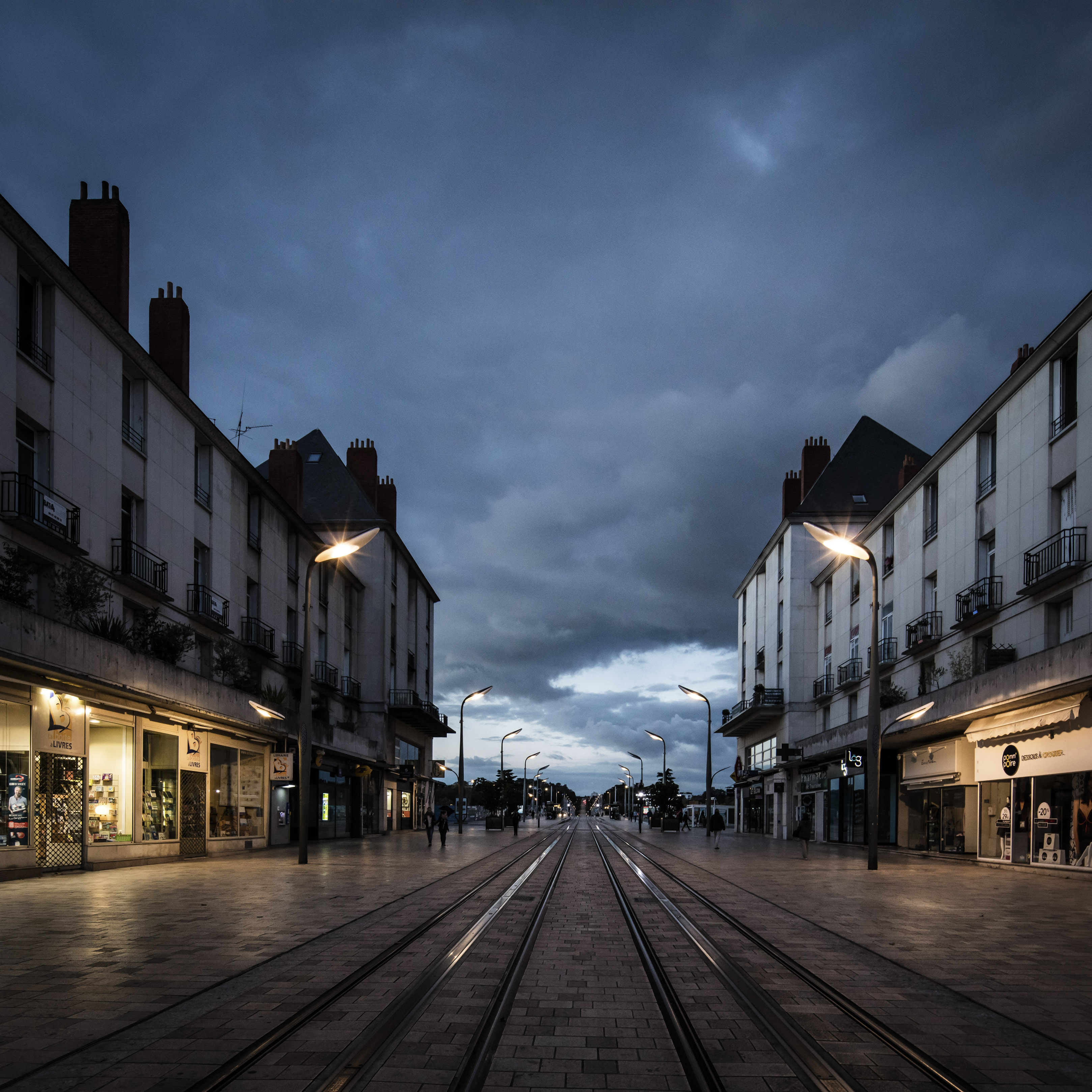 Rue nationale, Tours - Novembre 2016