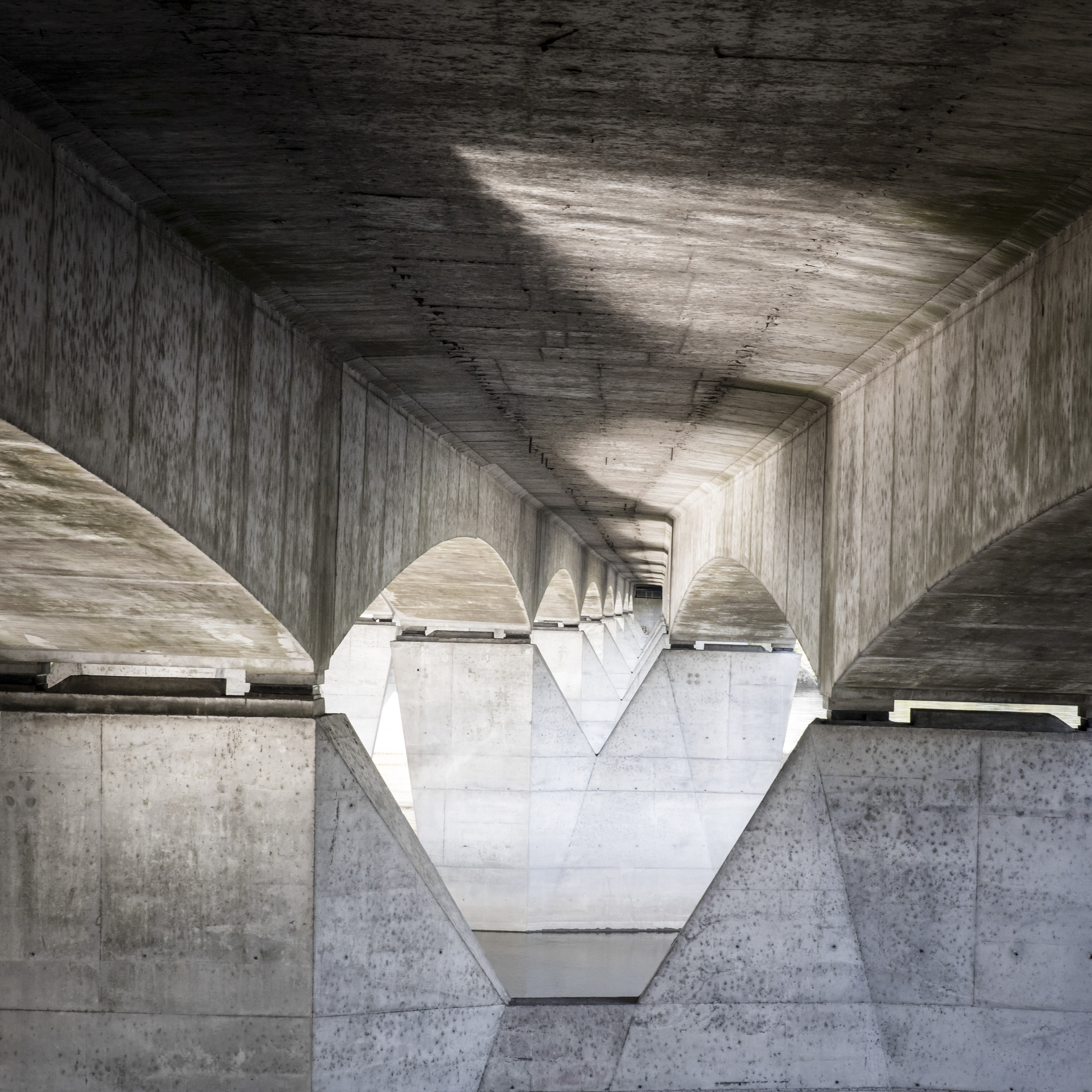 Pont de l'autoroute A10 entre Tours et Saint Pierre des Corps - Mai 2016